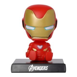 Iron Man Bobblehead Action Toy With Mobile Stand