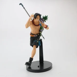 One Piece Portgas D Ace Anime Character Action Figure 18.2CM (No Box)
