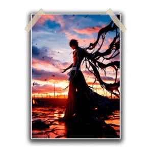 Bleach – Ichigo Kurosaki Single Poster 13×19 inches 300 GSM Laminated