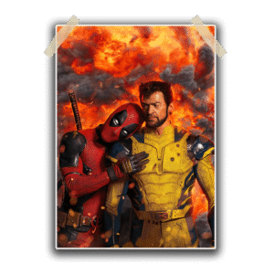 Deadpool and Wolverine 5 Single Poster 13×19 inches 300 GSM Laminated