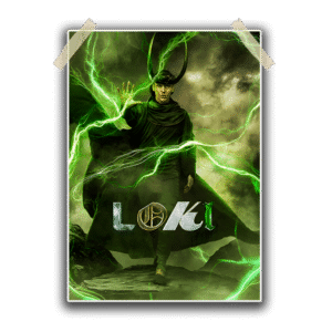 Loki Glorious Purpose Single Poster 13×19 inches 300 GSM Laminated