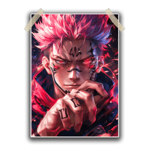 Jujutsu Kaisen Sukuna Single Poster 13×19 inches 300 GSM Laminated
