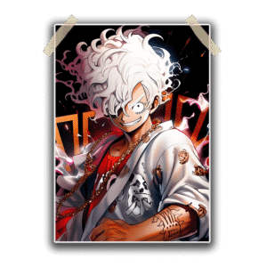 Luffy Gear 5 One Piece Poster Single Poster 13×19 inches 300 GSM Laminated