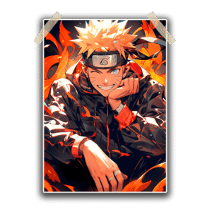 Naruto Poster v2 Single Poster 13×19 inches 300 GSM Laminated