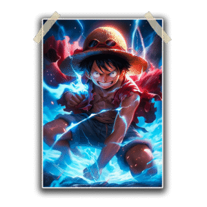 Monkey D. Luffy One Piece Single Poster 13×19 inches 300 GSM Laminated