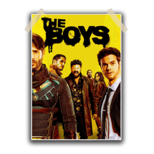 The Boys S3 Single Poster 13×19 inches 300 GSM Laminated