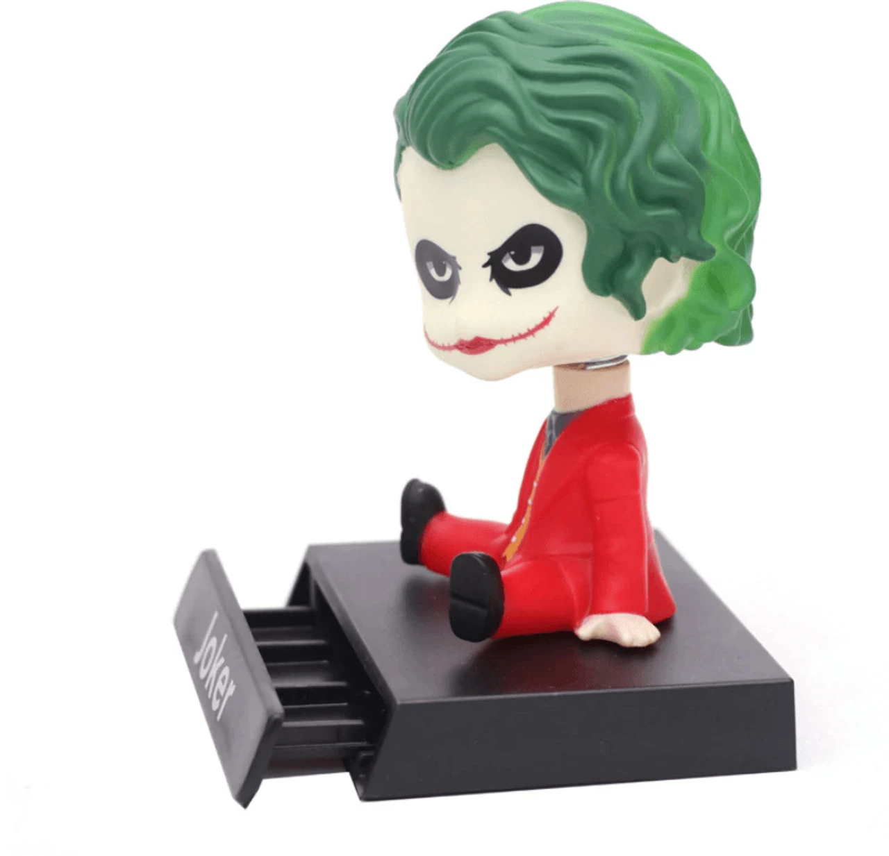 Joker Chibi Bobblehead Action Toy With Mobile Stand