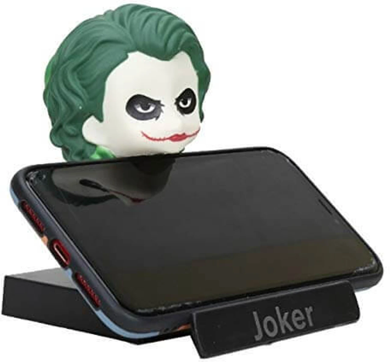 Joker Chibi Bobblehead Action Toy With Mobile Stand