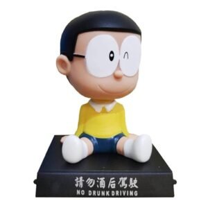 Nobita Bobblehead Action Toy With Mobile Stand
