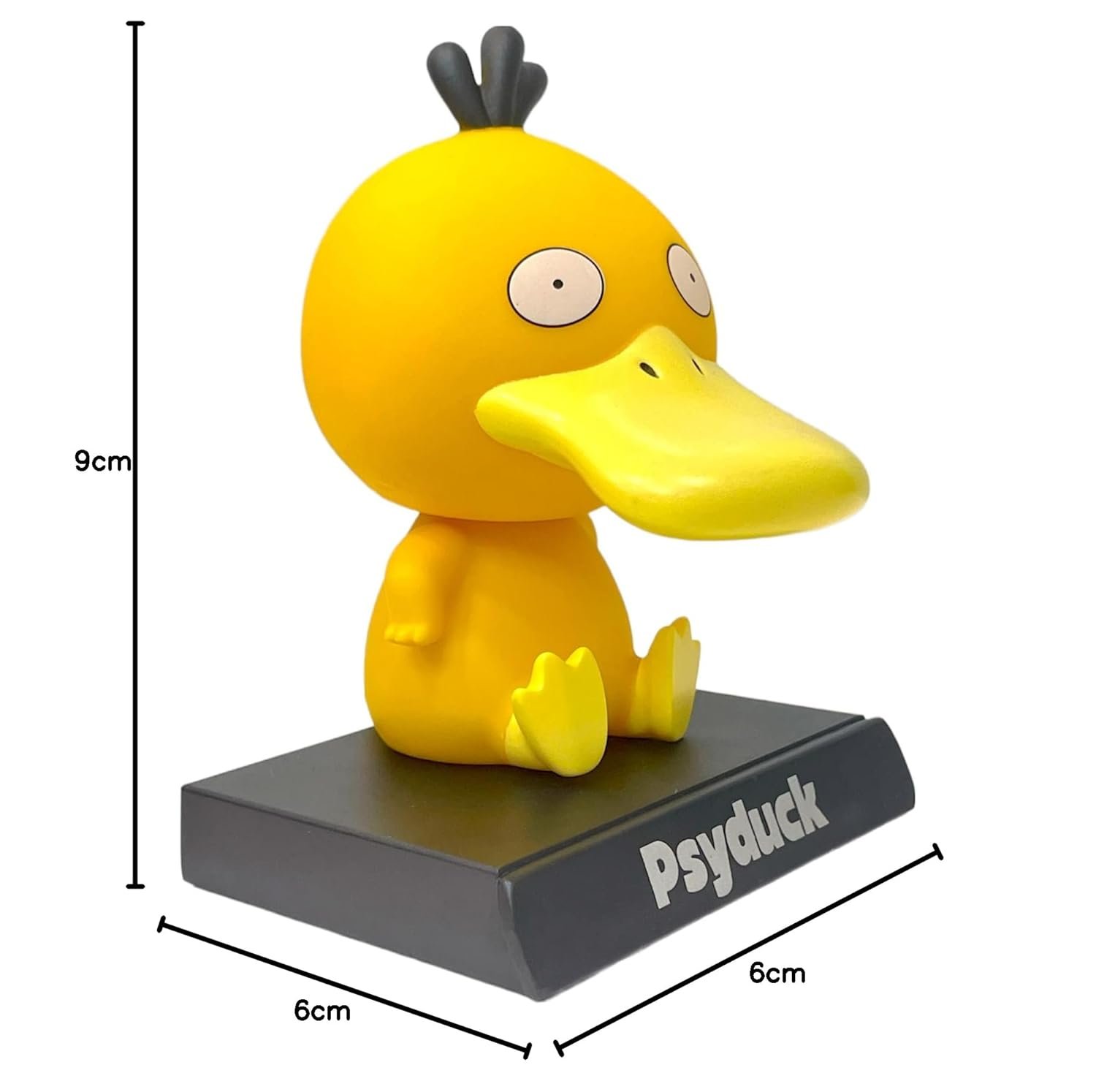 POKEMON Psyduck Bobblehead Action Toy With Mobile Stand