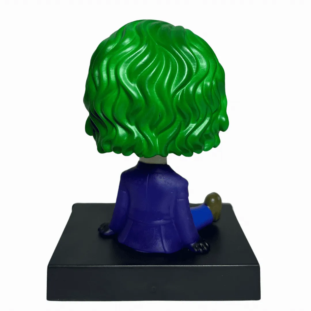 Joker Chibi Bobblehead Action Toy With Mobile Stand
